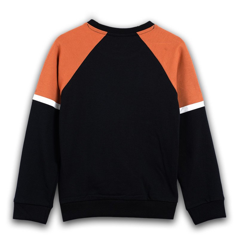 Pamkids Urban Charm: Noir Black Sweatshirt for Boys (Sizes 1-12 Years) Pamkids Urban Charm: Noir Black Sweatshirt for Boys (Sizes 1-12 Years)